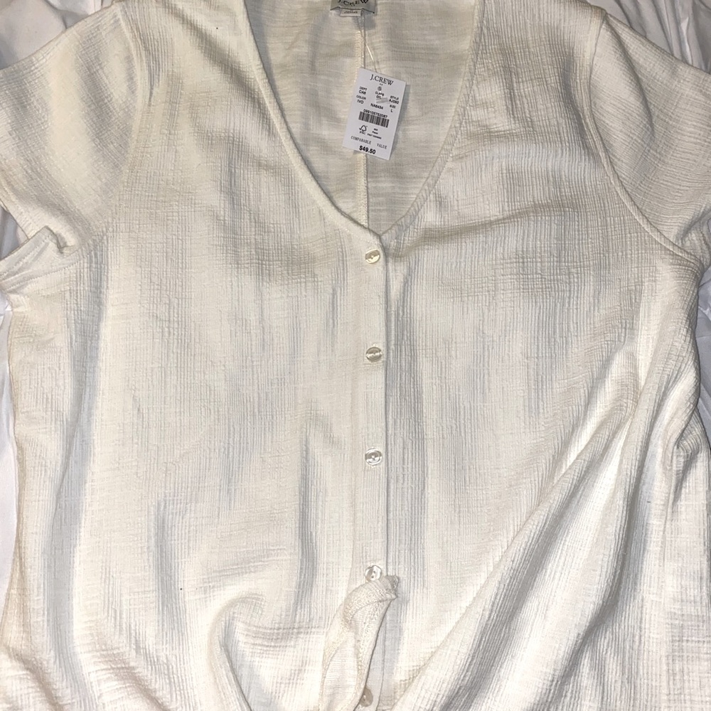J.Crew White Blouse